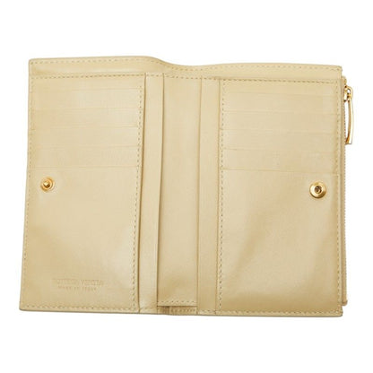 Bottega Veneta Maxi Intrecciato Cassette Beige Leather Women's Bottega Veneta