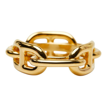 Hermes Lucade Chaine D'ancre Gold Plated Ladies Hermes