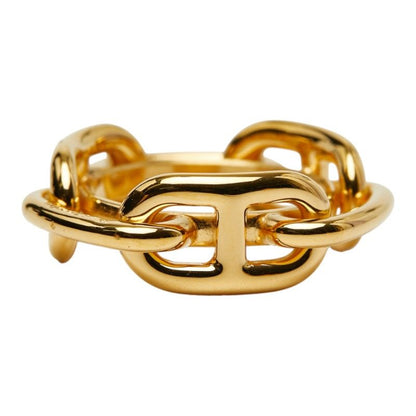Hermes Lucade Chaine D'ancre Gold Plated Ladies Hermes