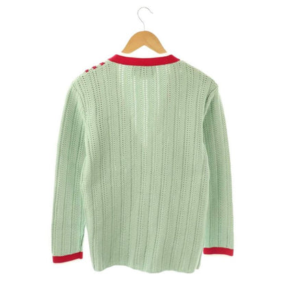 Gucci Adidas Adidasoriginal Line Logo Low Gauge Knit Cardigan XS