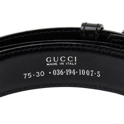 Gucci Belt Size: 75 30 036 194 1007 5 Black Leather Women's Gucci