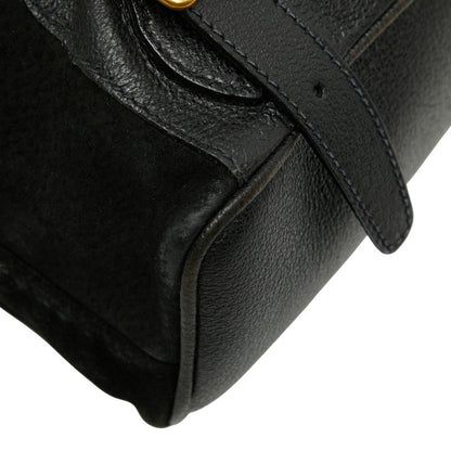 Gucci Bamboo Backpack 003 2058 0016 Black Leather Women's Gucci