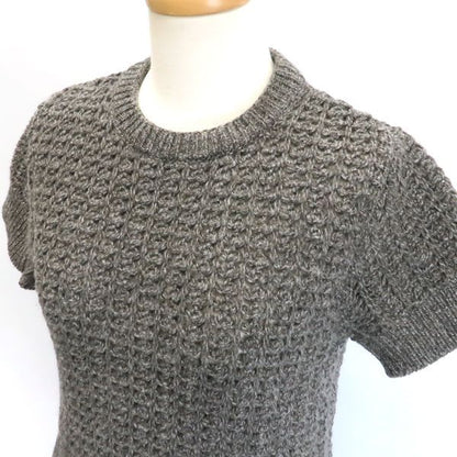 Chanel Sports Line Knit Dress 09A Coco Mark P36613 K02248 Wool X Cashmere Short