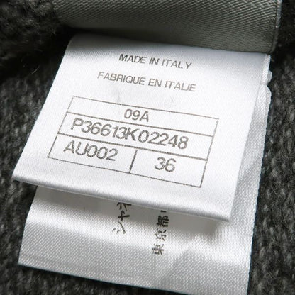 Chanel Sports Line Knit Dress 09A Coco Mark P36613 K02248 Wool X Cashmere Short