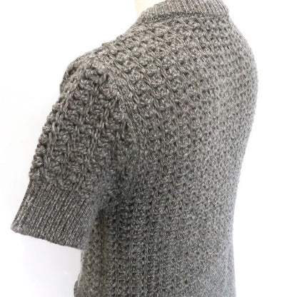 Chanel Sports Line Knit Dress 09A Coco Mark P36613 K02248 Wool X Cashmere Short