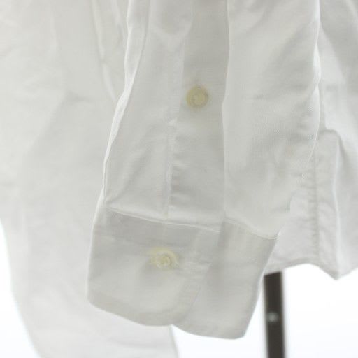 Prada Shirt Blouse Long Sleeve Ribbon 36 S White P409 D AN25 BM