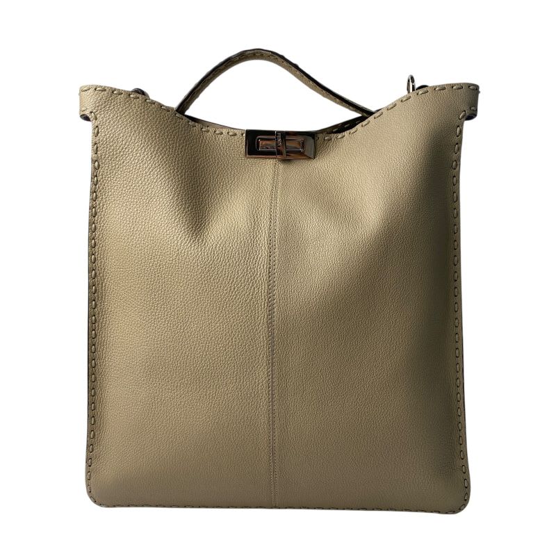 Fendi Women's Peekaboo Selleria ICYU 7 Va528 2-Way Shoulder Bag Tote Bag Crossbody