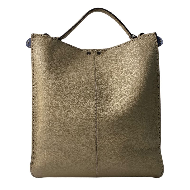 Fendi Women's Peekaboo Selleria ICYU 7 Va528 2-Way Shoulder Bag Tote Bag Crossbody