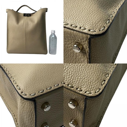 Fendi Women's Peekaboo Selleria ICYU 7 Va528 2-Way Shoulder Bag Tote Bag Crossbody