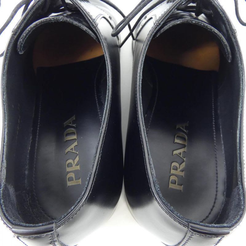 Prada 2 Ee294 Size 7.5 Black Shoes