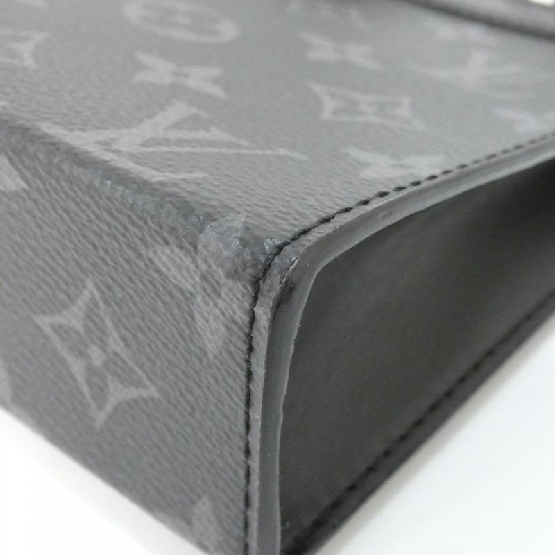 Louis Vuitton Monogram Eclipse Reverse Gaston Wearable Wallet Shoulder
