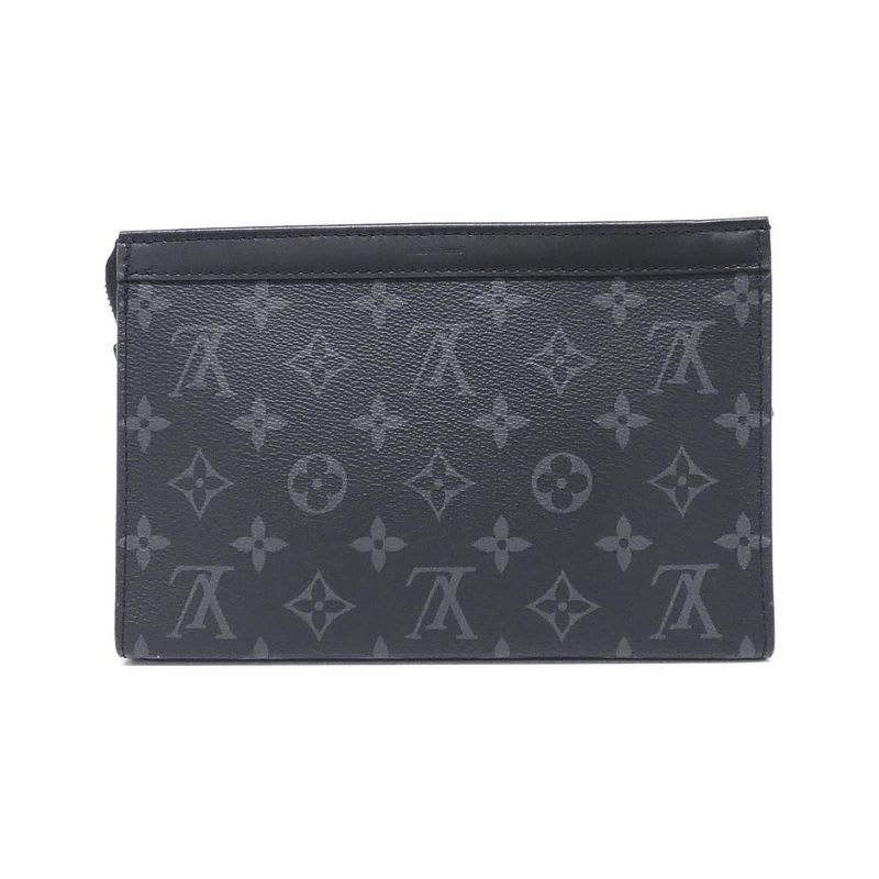 Louis Vuitton Monogram Eclipse Reverse Gaston Wearable Wallet Shoulder