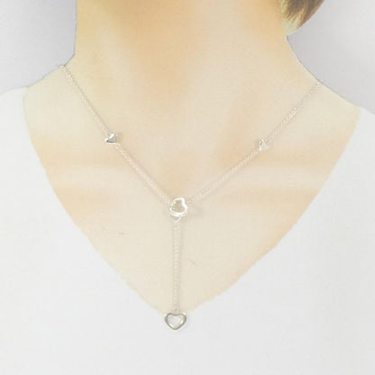 Tiffany & Co Heart Link Lariat Necklace