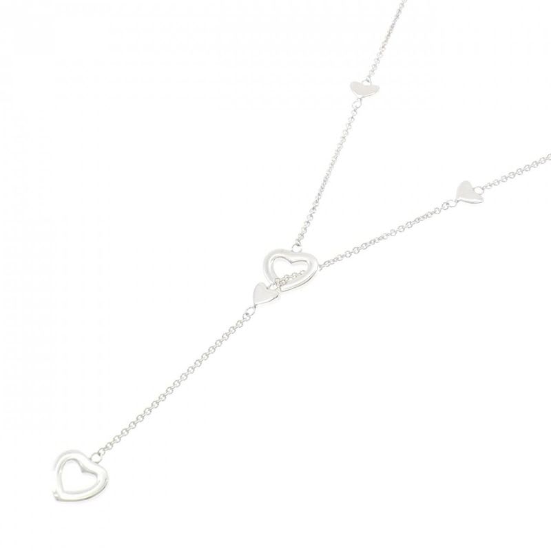 Tiffany & Co Heart Link Lariat Necklace