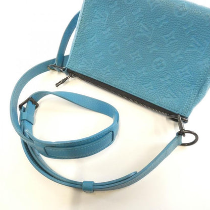 Louis Vuitton Taurillon Monogram Triangle Messenger Shoulder Bag