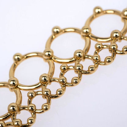 Tiffany & Co Graduated Link Double Low Choker 750yg 18K Yellow Gold