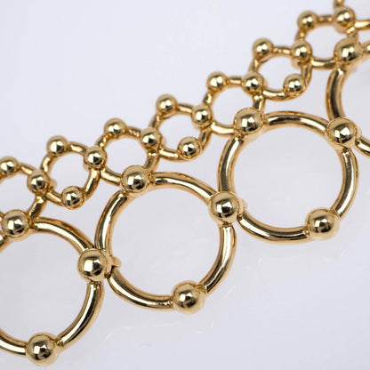 Tiffany & Co Graduated Link Double Low Choker 750yg 18K Yellow Gold