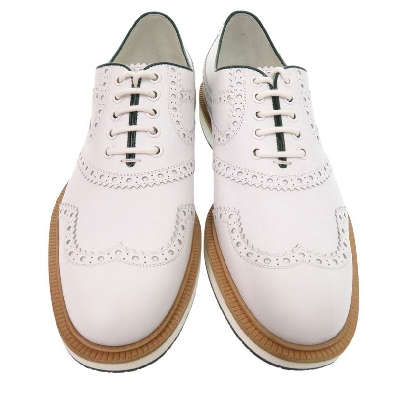 Gucci Golf Shoes Leather White 1438
