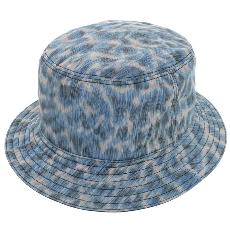 Christian Dior Parley For The Chien's Polyester Cotton Blue Hat 1354