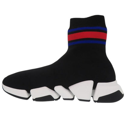 Balenciaga Speed 2.0 Sneakers Fabric Stripe Rubber Black 1280
