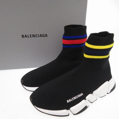 Balenciaga Speed 2.0 Sneakers Fabric Stripe Rubber Black 1280