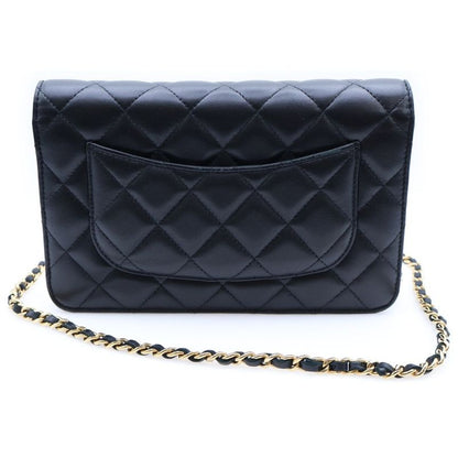 Chanel Chanel Quilted Timeless Classic Lambskin Leather Chain Wallet