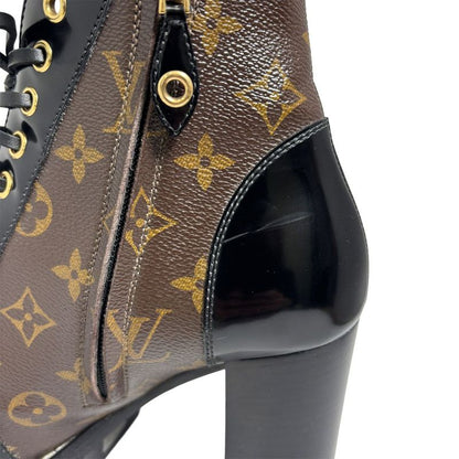 Louis Vuitton Short Boots Monogram Star Trail Ankle 37.5