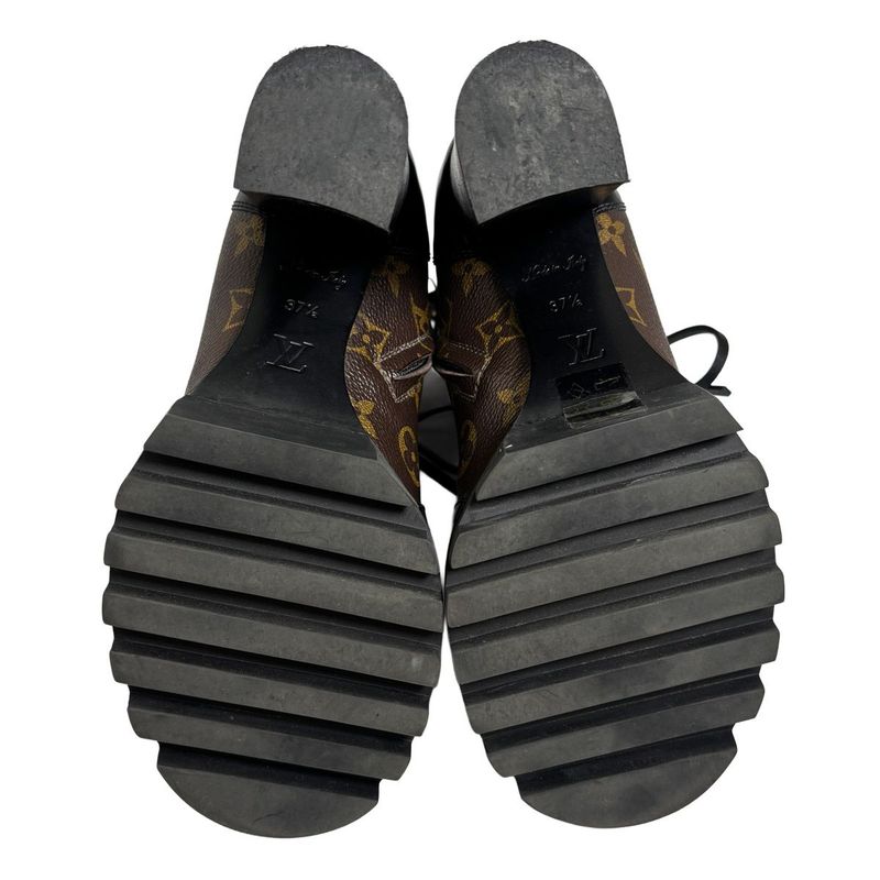 Louis Vuitton Short Boots Monogram Star Trail Ankle 37.5