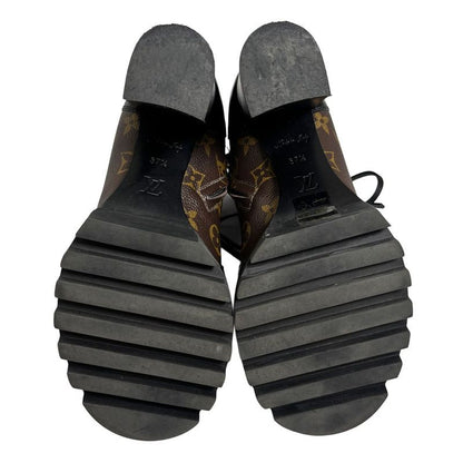 Louis Vuitton Short Boots Monogram Star Trail Ankle 37.5