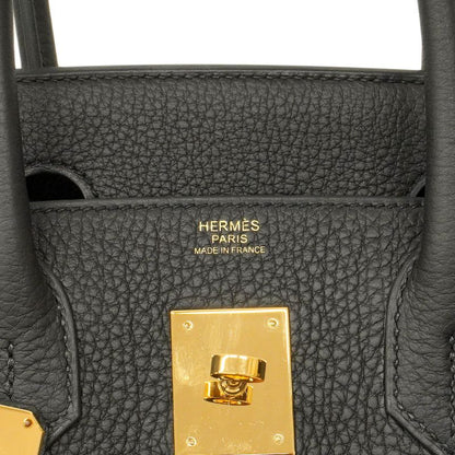 Hermes Hermes Handbag Birkin 30 Togo Black Gold Hardware