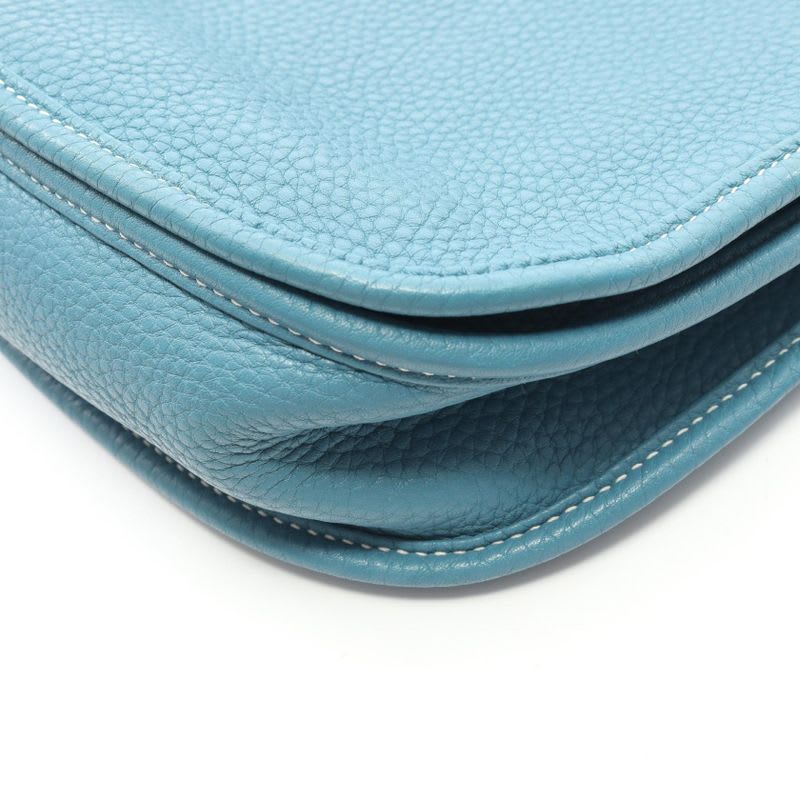 Hermes Shoulder Bag Evelyne 3 Trois PM Blue Jean Other