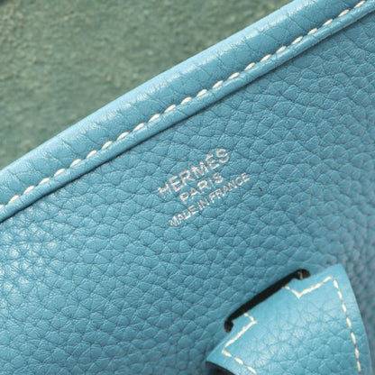 Hermes Shoulder Bag Evelyne 3 Trois PM Blue Jean Other
