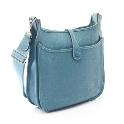 Hermes Shoulder Bag Evelyne 3 Trois PM Blue Jean Other