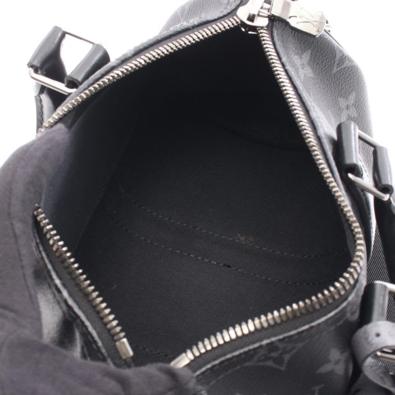 Louis Vuitton Handbag Keepall Bandouliere 25 PVC Coated Canvas Leather