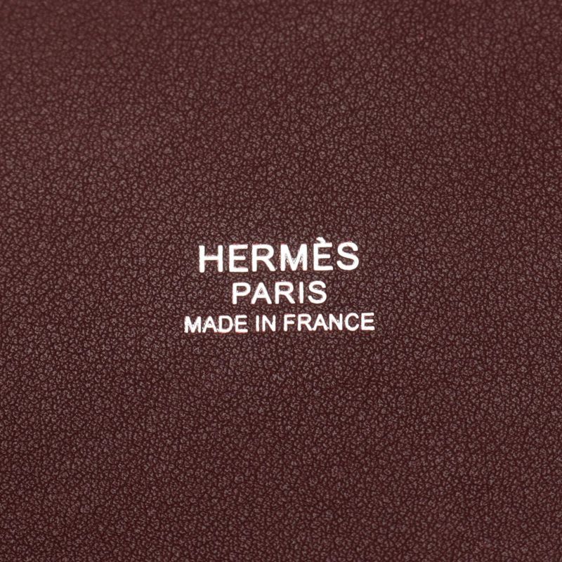 Hermes Handbag Picotin Lock PM Cargo ck Rose Texas Rouge Serie Leather