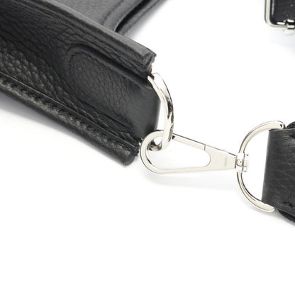 Hermes Shoulder Bag Evelyne 3 Trois PM Black Leather