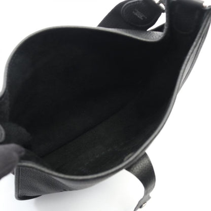 Hermes Shoulder Bag Evelyne 3 Trois PM Black Leather