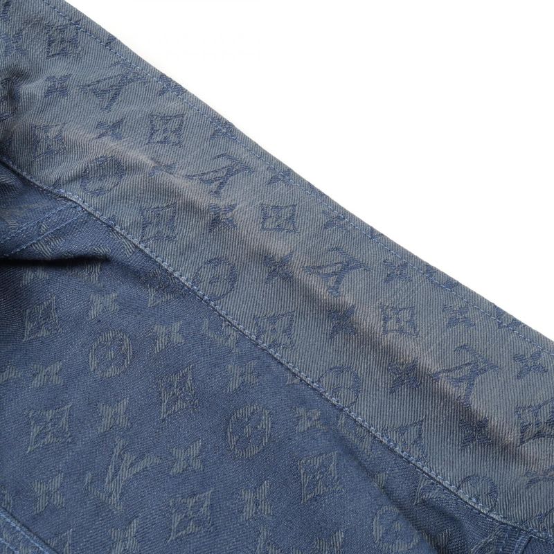 Louis Vuitton Denim Jacket Monogram Rm192 M QJQ Hha20 W Others