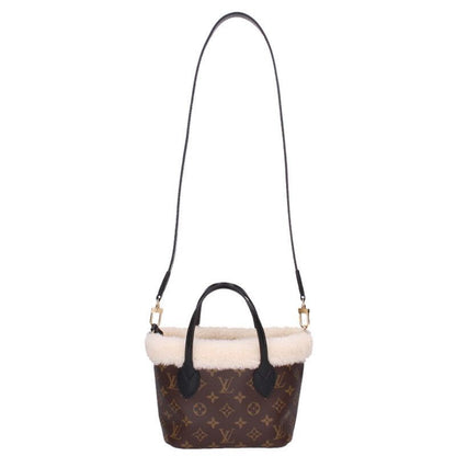 Louis Vuitton Neverfull Inside Out BB Shearling Monogram Canvas Reversibl