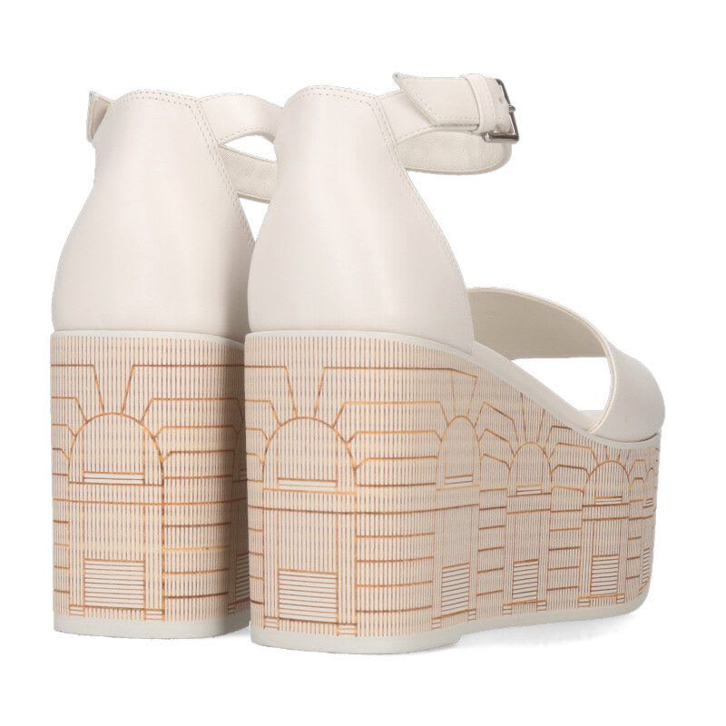 Hermes Illusion Platform Sandals Women's 38