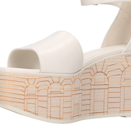 Hermes Illusion Platform Sandals Women's 38