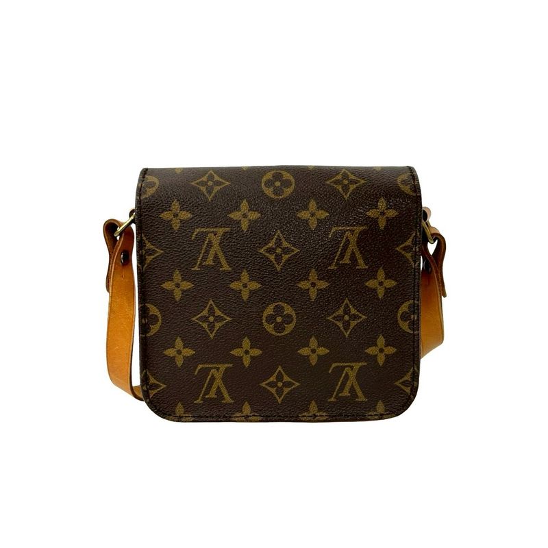 Louis Vuitton Cartesier Monogram Leather Mini Shoulder Bag