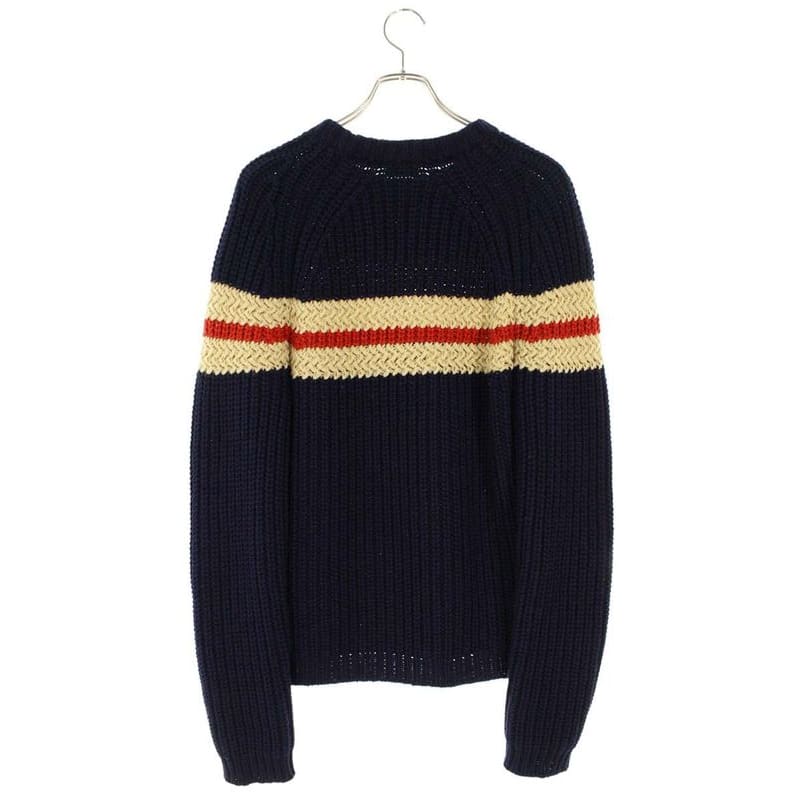 Saint Laurent Paris Ya2 st Striped Knit Men's