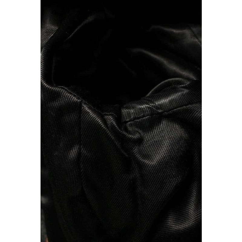 Saint Laurent Paris Y5 Rd2 Back Print Vintage Processing Rider Leather