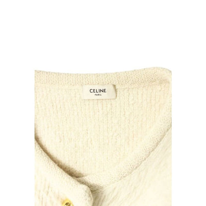 Celine 2 A59 V872 P Cropped Chasseur No Collar Blouson Jacket Women's