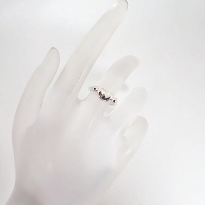 Tiffany & Co AG 925 Bean Ring No 8 J129-8