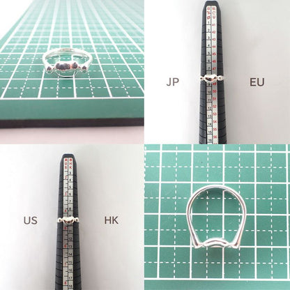 Tiffany & Co AG 925 Bean Ring No 8 J129-8