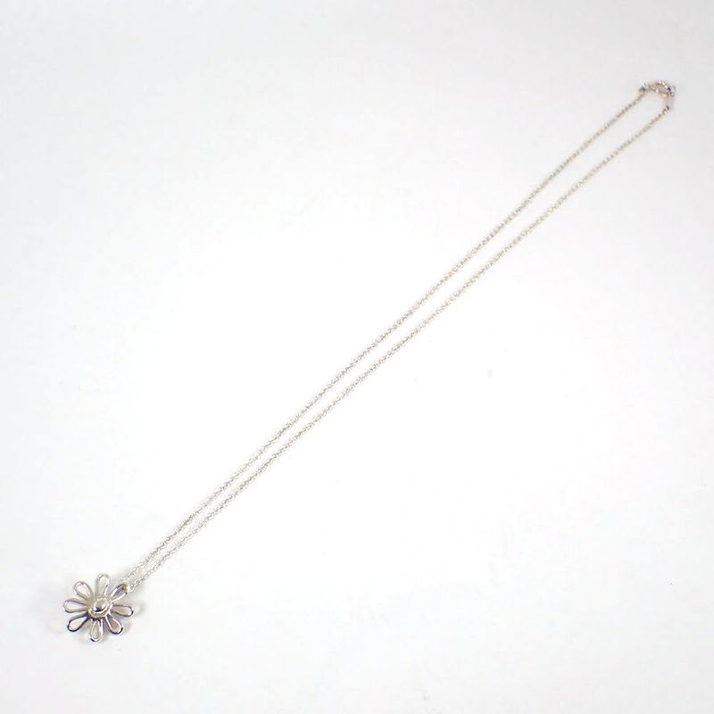 Tiffany & Co 925 Daisy Pendant Necklace J129-3