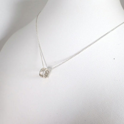 Tiffany & Co AG 925 Open Atlas Pendant J129-6