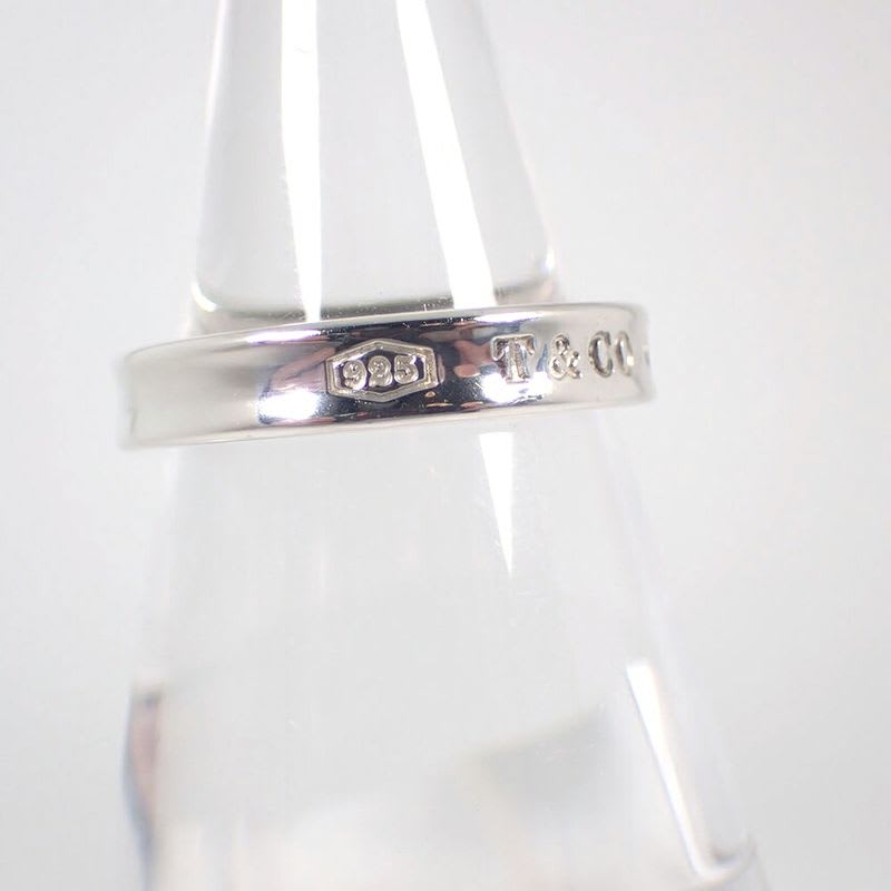 Tiffany & Co AG 925 1837 Narrow Ring No 11 J129-2